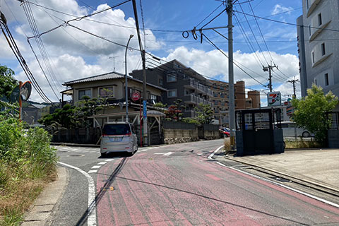 道案内　九産大前駅