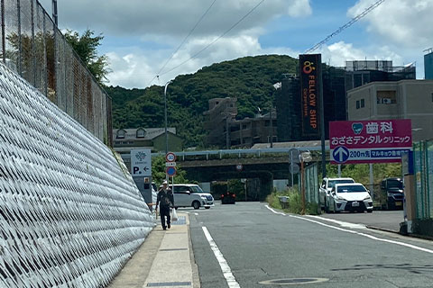 道案内　九産大前駅