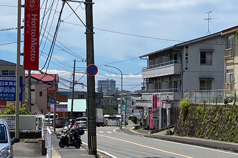 道案内　九産大前駅